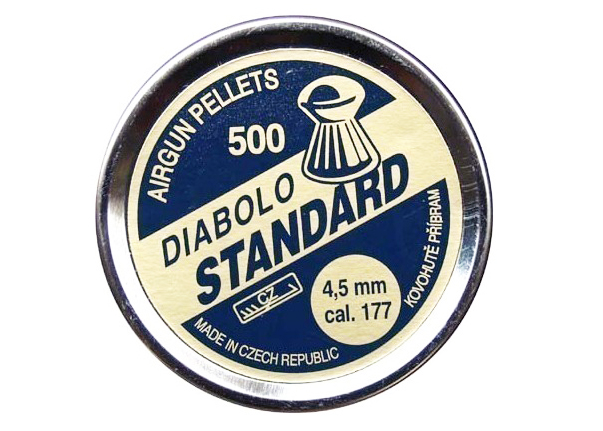 Diabolky, diabolo Příbram Standard 4,5mm 500ks