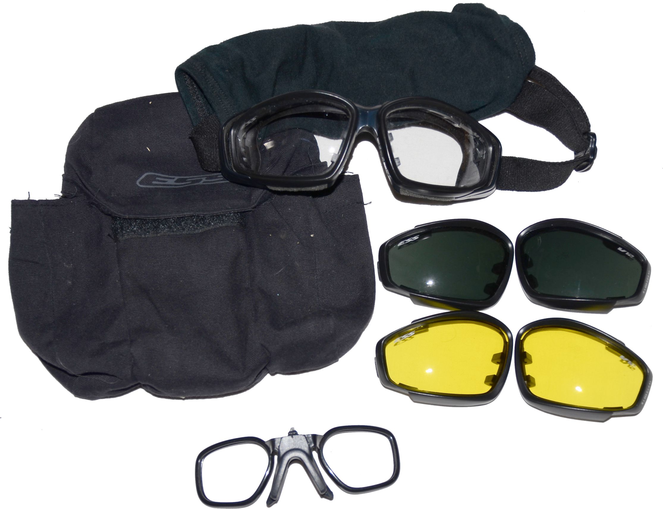 Ochranné brýle ESS ADVANCER V-12 s vložkou Použitý