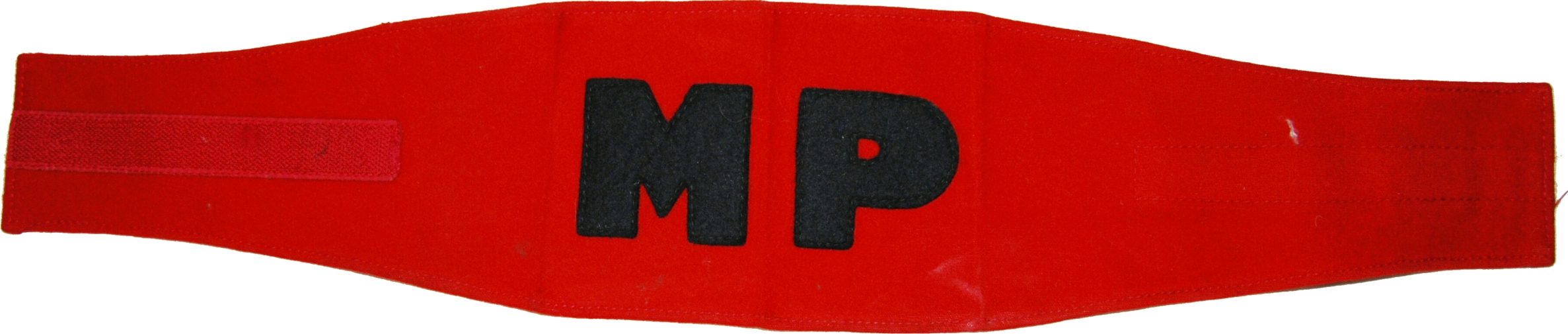 Rukávová páska MP červená