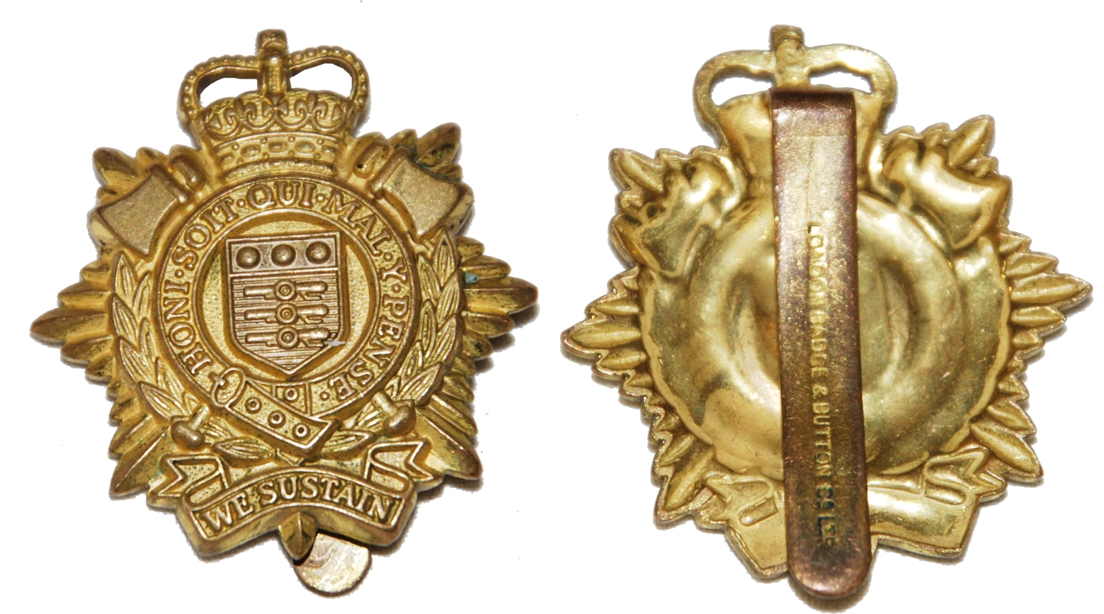Odznak Brit.  Royal Logistic Corp