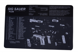 Podložka na čištění zbraní malá Sig Sauer P226