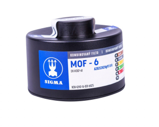 Ochranný filtr MOF-6  kombinovaný Sigma