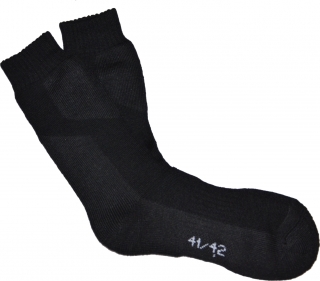 Ponožky černé - zimní -  silné